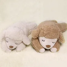 Fancytrader Soft Plush Sheep Pillow Cute Stuffed Animals Sheep Sleeping Toys Cushion 90cm 3 Colors