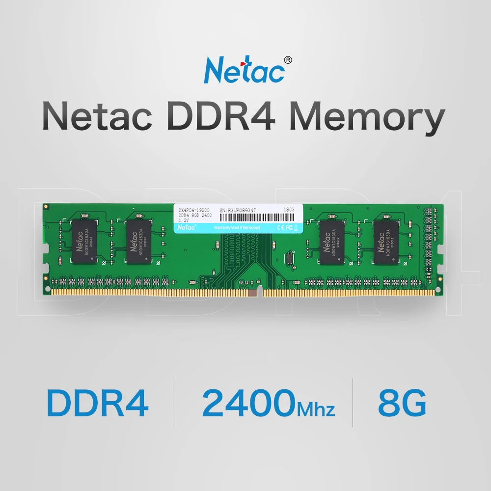 Оперативная память 8 гб netac. 2400 mt/s в mhz. netac ram. ddr4 8гб netac shadow c16 rgb.