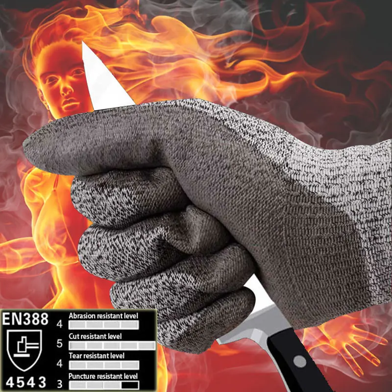 NMSafety High Quality CE Standard Cut Resistant Le...