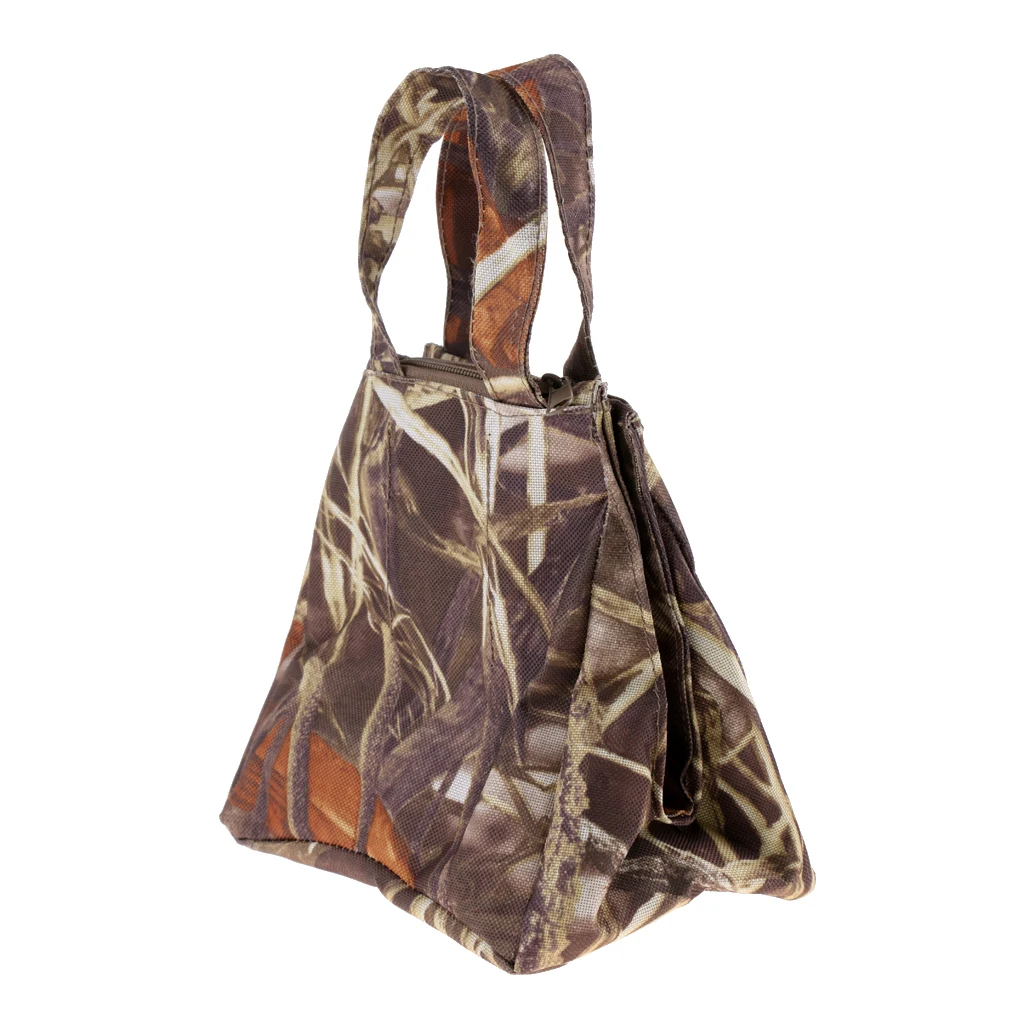 Multifunctional Outdoor Photography Camera Bean Bag Hunting Shooting Sandbag Handbag for Car Door Reed Camo