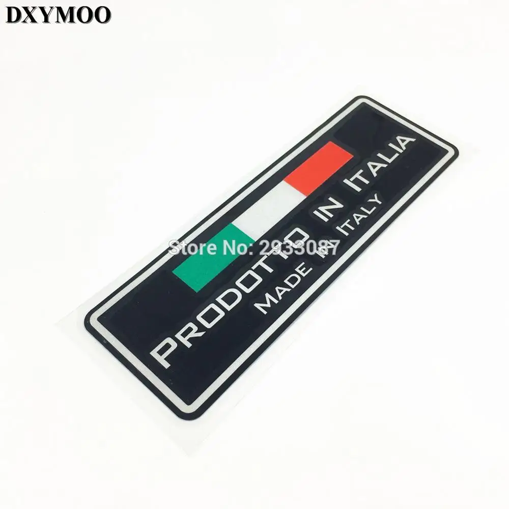 Car Styling MOTO Racing Italy Flag PRODOTTO IN ITALIA Motorcycle Helmet Reflective Sticker Decals | Автомобили и мотоциклы