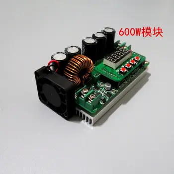 

DC-DC Digital 600W Boost Set-up Power Supply CC/CV Solar charging LED Driver fan