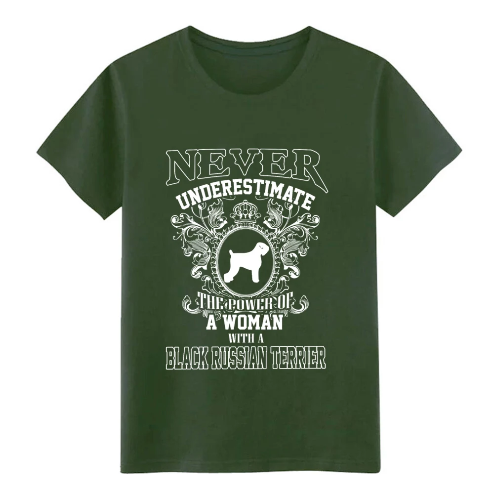black russian t errier t shirt Knitted tee shirt plus size 3xl Normal Interesting Comical summer Normal shirt