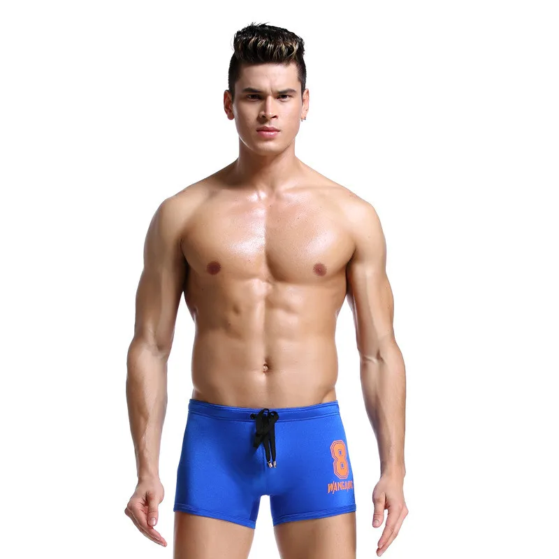 

Men's Swimwear Trunks Swimsuit Men Bikini Swimming Tracksuits Men's Large Size Engineering Underpants Fines Board Beach 3018PJ