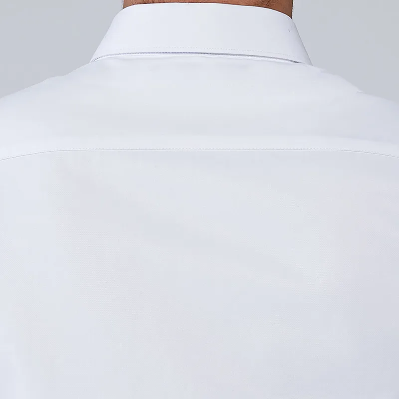 TFETTERS-Camisa hidrofóbica fina para homens, manga comprida,