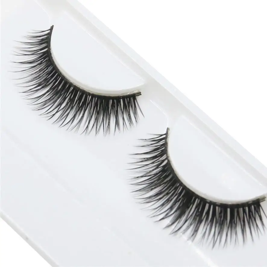

Fake Eyelashe Natural Beauty Dense A Pair False Eyelashes Make Up Crisscross Fake Eyelashes Extensions Makeup Tool False 2018j12