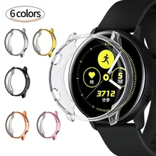 Защитный чехол для samsung Galaxy Watch, чехол для активных часов, сменный защитный чехол, чехол для часов из ТПУ, чехол для умных часов