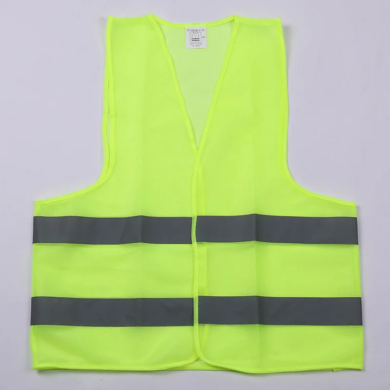 

Motorcycle Reflective Safety Clothing Overalls Men Reflect Stripes Warning Tops Adults Work High Visibility Vest Hot Sale