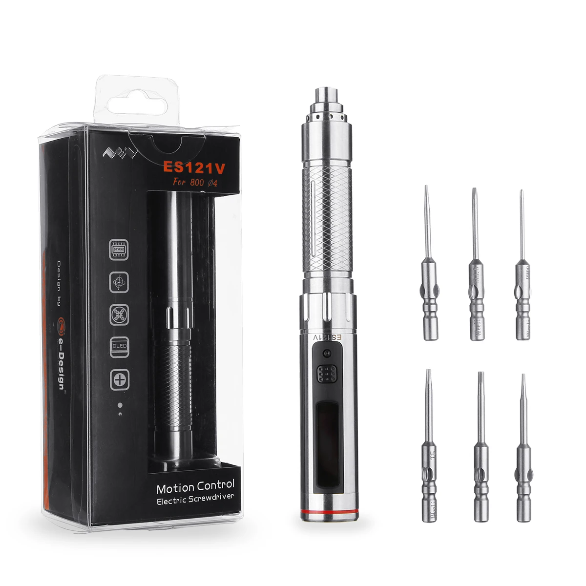 

Excellent Quality ES121V Motion Control Precision Electric Screwdriver Smart Cordless Repair Tools Built-in STM32 Chip OLED