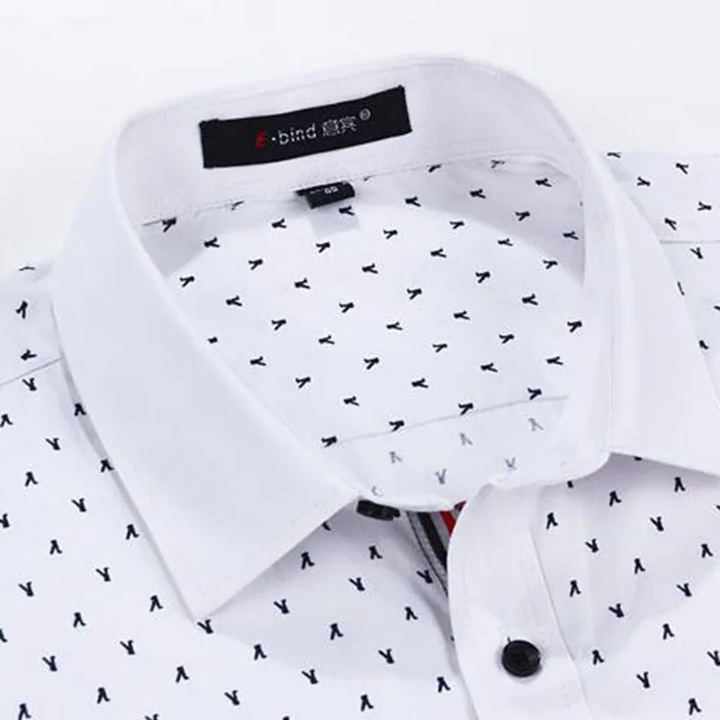 2017 Autumn Hot Sale Fashion Men Casual Long Sleeve Shirts,Pointed Polka Dot Printed Slim Fit Cotton Shirts Plus Size S-4XL 2017 Autumn Hot Sale Fashion Men Casual Long Sleeve Shirts,Pointed Polka Dot Printed Slim Fit Cotton Shirts Plus Size S-4XL