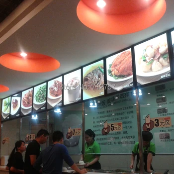 

Led Menu Panel Light Box With Magnetic perspex face