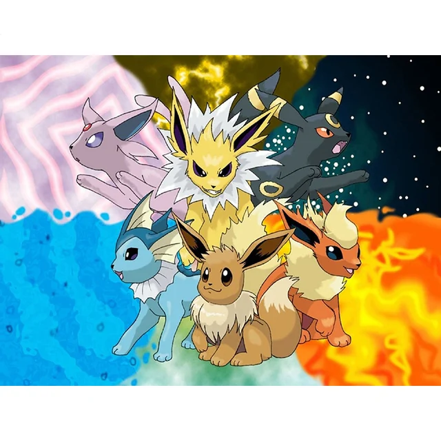 Full Diamond Diamond 5D DIY Diamond Painting "Cartoon Pokemon" Diamond