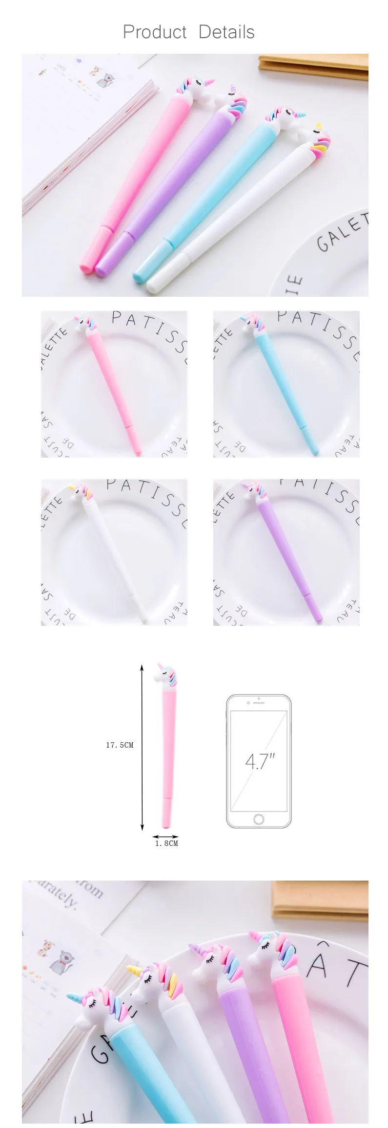 Unicorn Stationery Gel Pen (1)