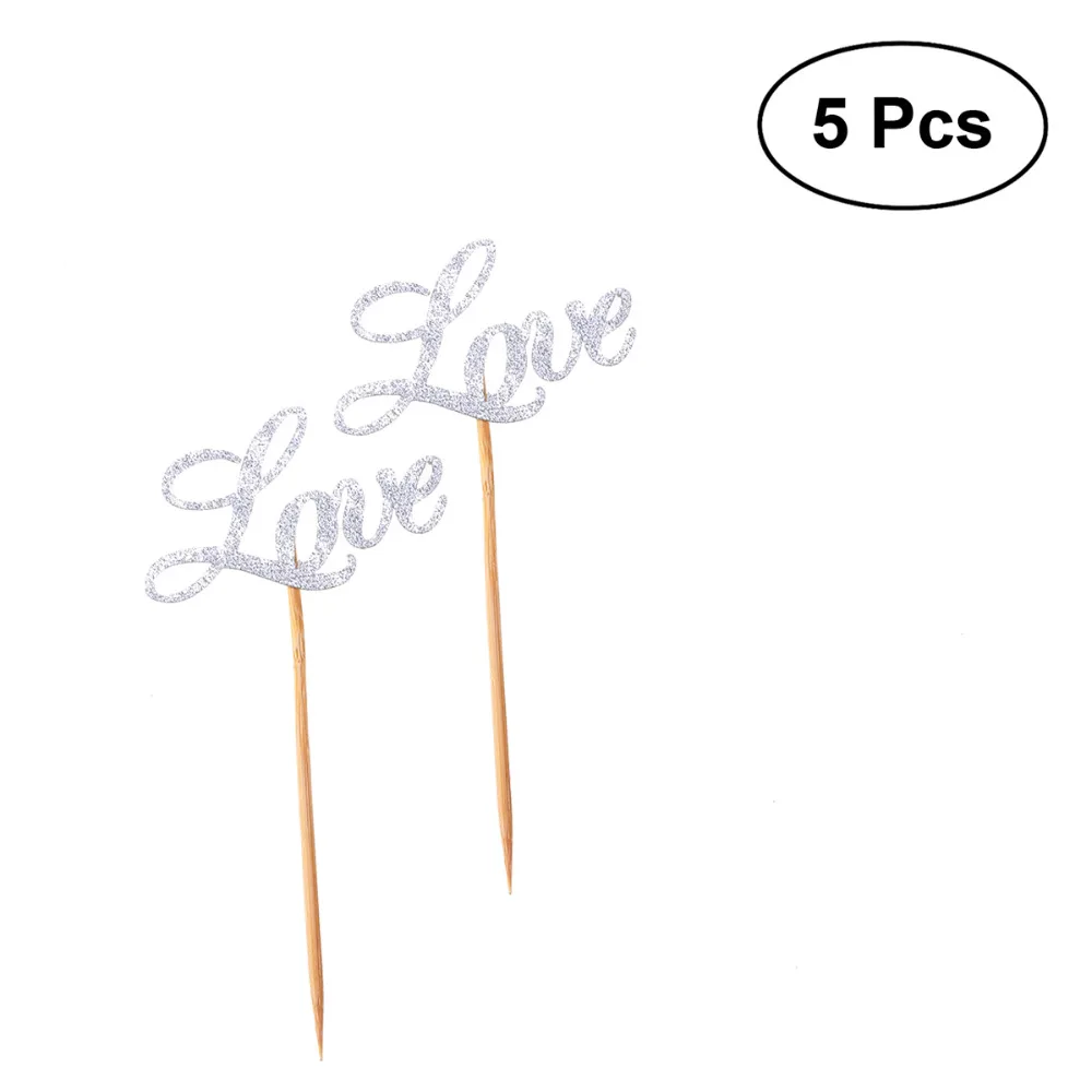 5 шт. декоративный Топпер для торта|sign love|sign weddingsign decor |