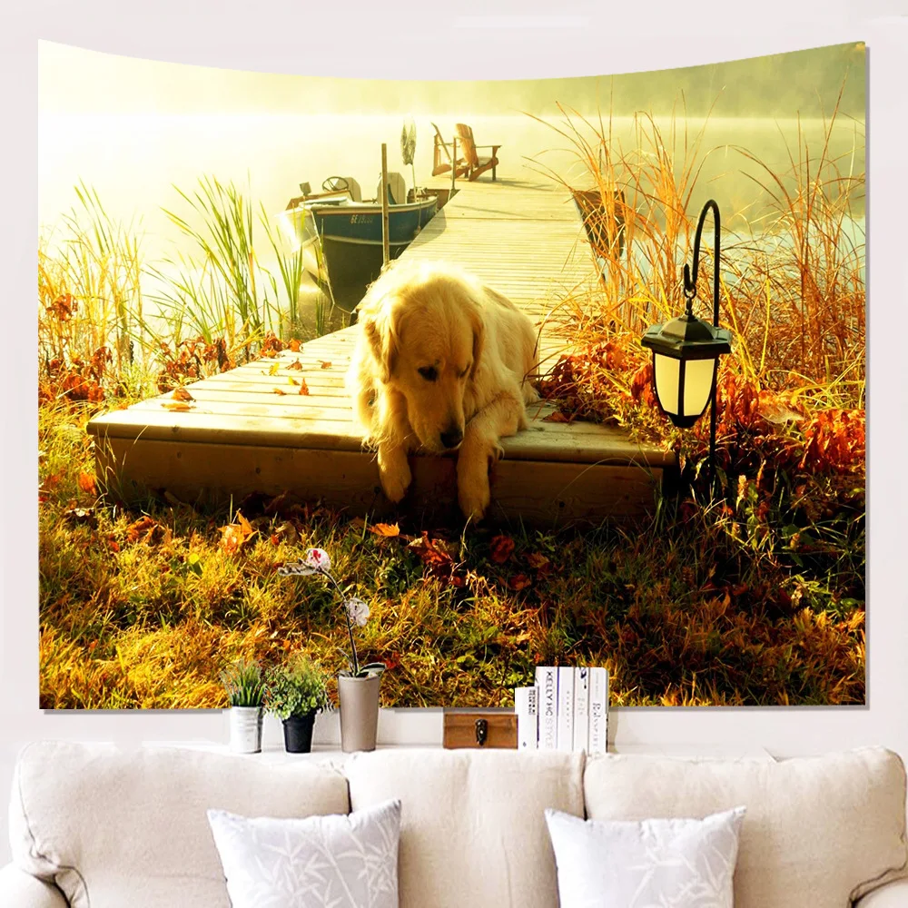 Aliexpress Zeegle Lovely Dog Akita Tapestry Wall Hanging Aliexpress Zeegle Lovely Dog Akita Tapestry Wall Hanging Living Room Decoration Bedspread Beach Towel Yoga Picnic Mat From Reliable
