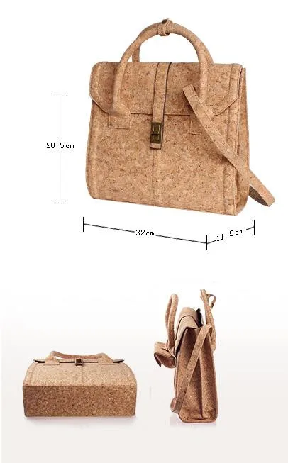 Дизайн, женские сумки, деловая сумка, Женская деревянная сумка на плечо, переносные сумки, сумка-мессенджер, мягкая пробковая сумка