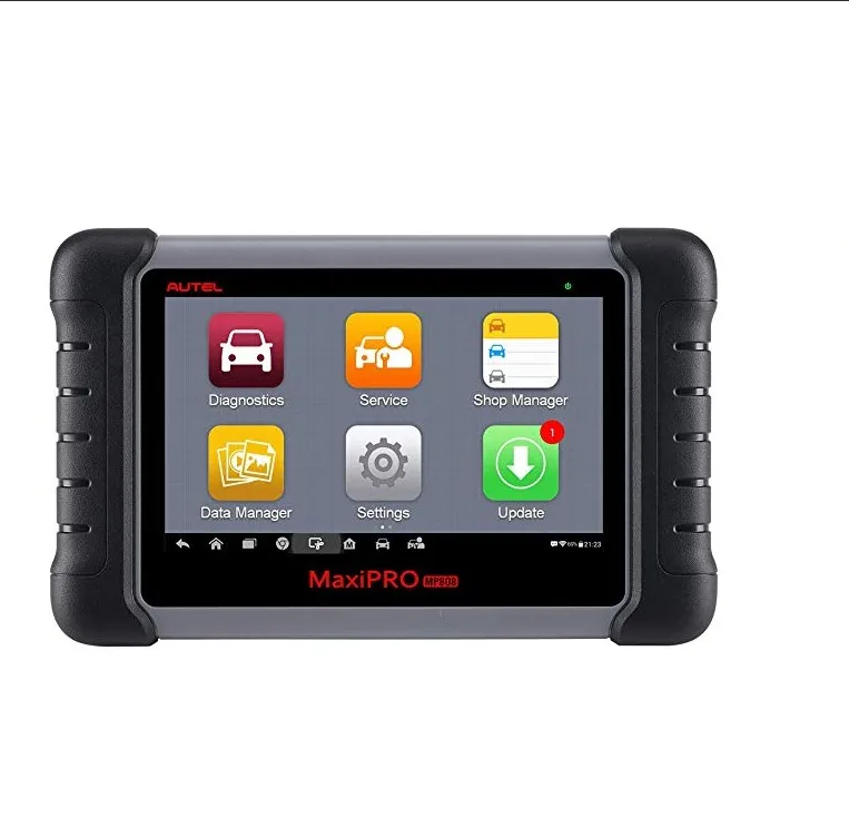 Сканер Autel MaxiPRO MP808 диагностический инструмент обновленный DS808 сканирующий инструмент OE-Level Автомобильная полная система с двунаправленным - Цвет: Черный