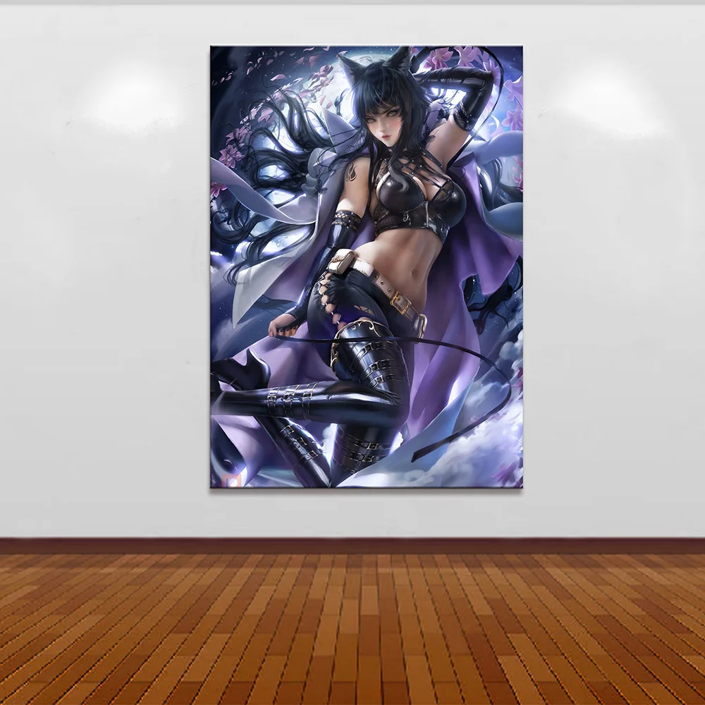 

5D DIY Diamond Painting Cross Stitch Gift Handmade League Of Legends Game Ahri Wall Sticker Full Square Pictures Embroidery Sale