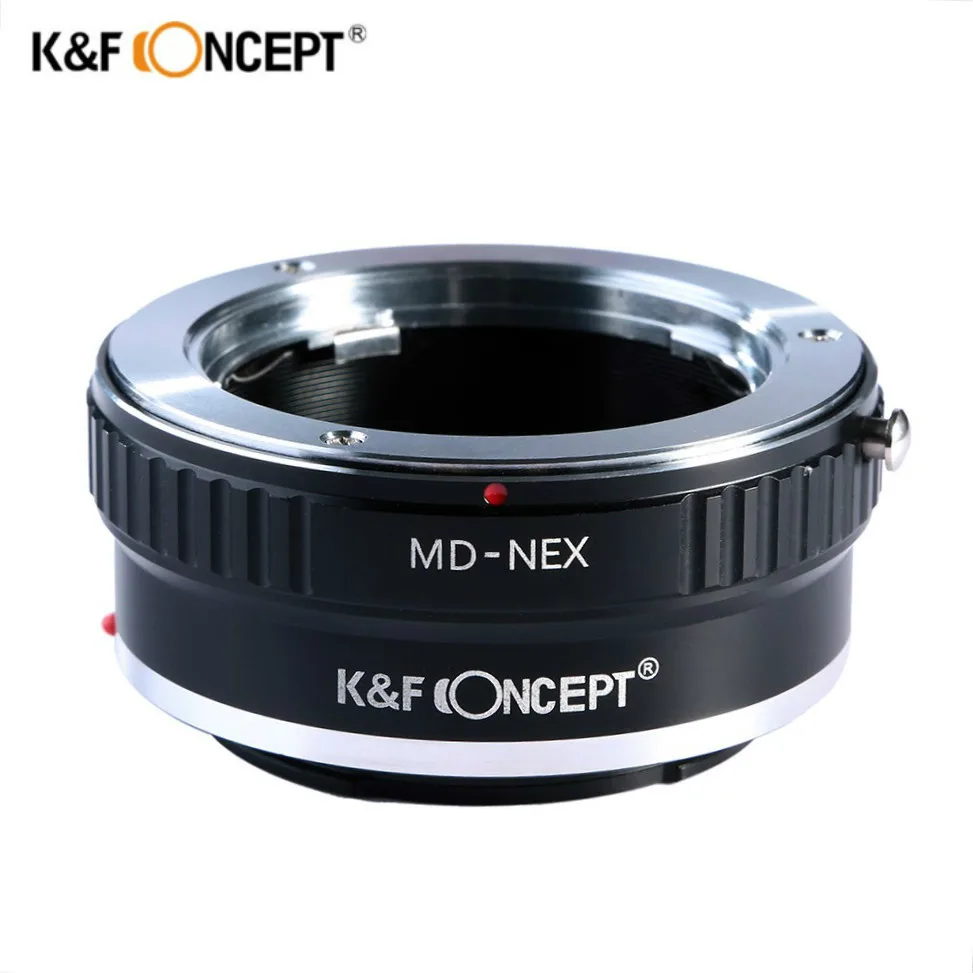 K F CONCEPT MD NEX Lens Adapter Ring for Minolta MD Lens to NEX E mount