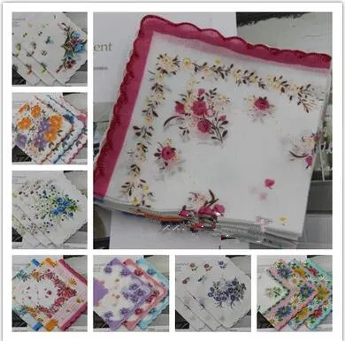 

Cotton lace handkerchief crescent lady children small handkerchief retro cotton genuine explosion