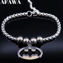 Браслеты из нержавеющей стали в форме тыквы, женский серебряный браслет, ювелирное изделие, подарок на Хэллоуин, браслеты acero inoxidable mujer B17828