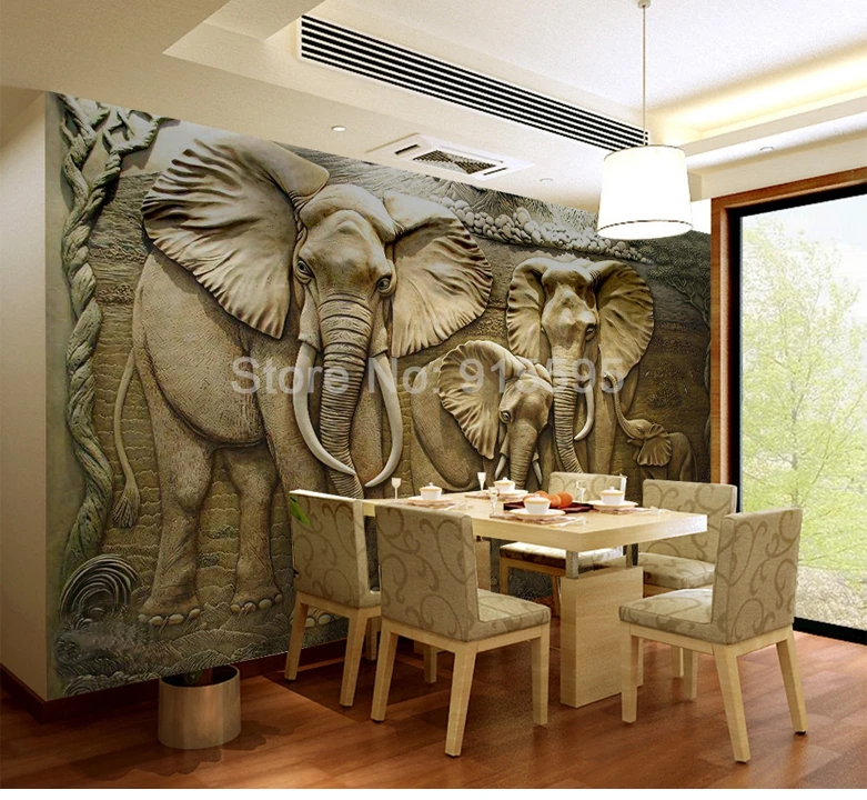 Custom 3D Wall Murais Papel de parede,