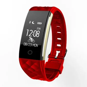 

Smart Watch With Heart Rate Monitor Pedometer Cycling Fitness Tracker Bracelet Reminder Smartwatch for ISO Android