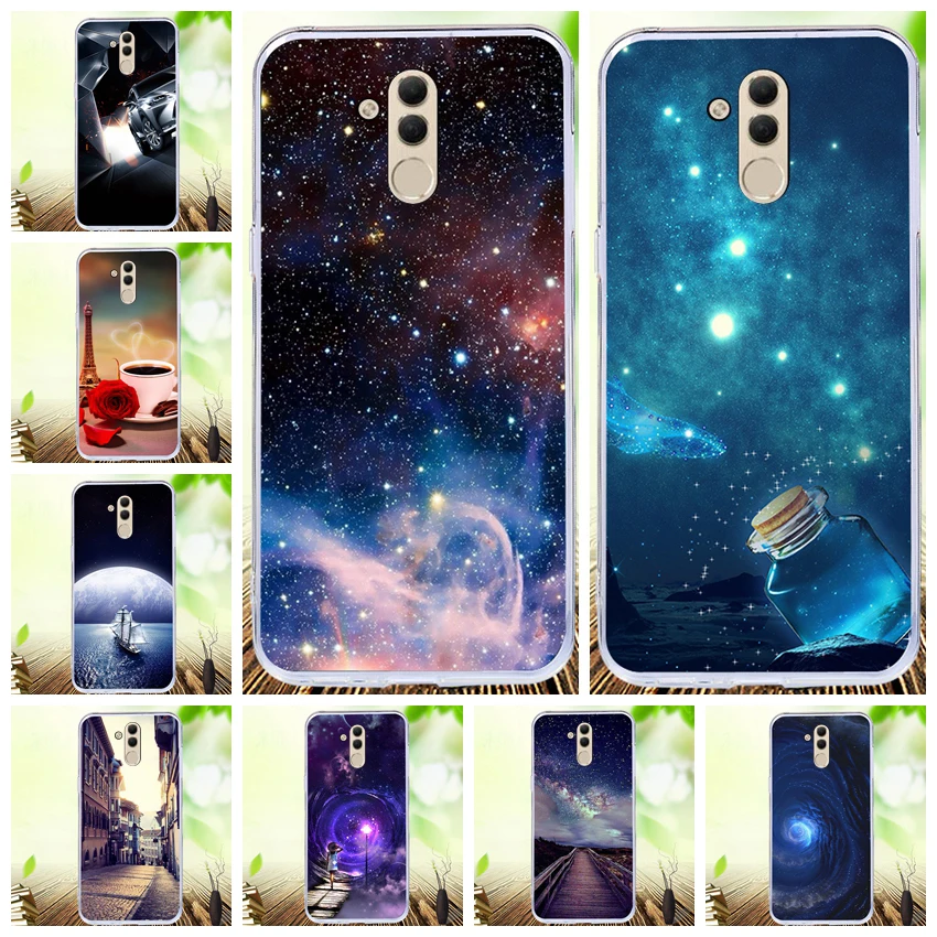 EVTDASDL с рисунком цветной чехол для huawei mate 20X20 Lite Pro мягкий TPU 7 Mini 8 9 S 10 милый телефона