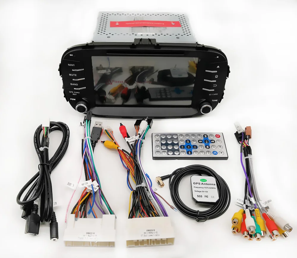 Discount DSP Android 9.0 Octa Core 2 din 8" Car Radio Audio DVD GPS for Kia Soul 2014 2015 2016 2017 With Bluetooth WIFI USB 4gb+32gb 9