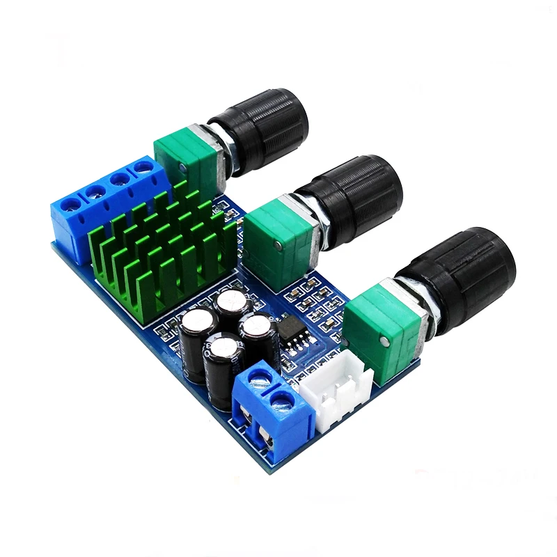 TPA3116D2 Amplifier Board DC 12V 24V Dual Channel 80W + 80W Digital Treble Bass Regulating Preset Pre Amplifiers Audio Board TPA3116D2 Amplifier Board DC 12V 24V Dual Channel 80W + 80W Digital Treble Bass Regulating Preset Pre Amplifiers Audio Board