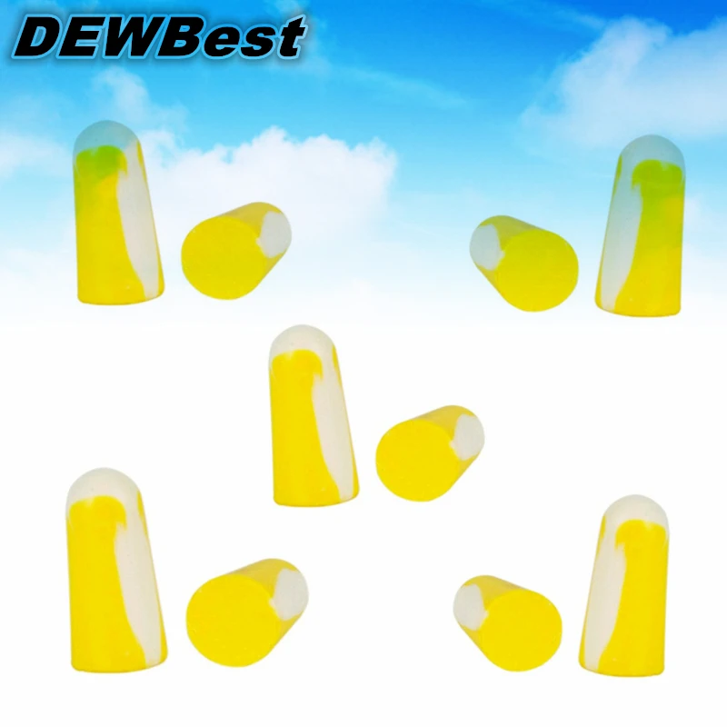 

10pcs/5pairs Ear Plugs Reusable Hearing Protection Noise Reduction Earplugs Protective Earmuffs Ear Protector
