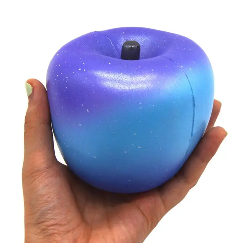 Звездное 10 см Apple крем Ароматические Squishy замедлить рост сжатие ремень Детские игрушки Подарки l9122