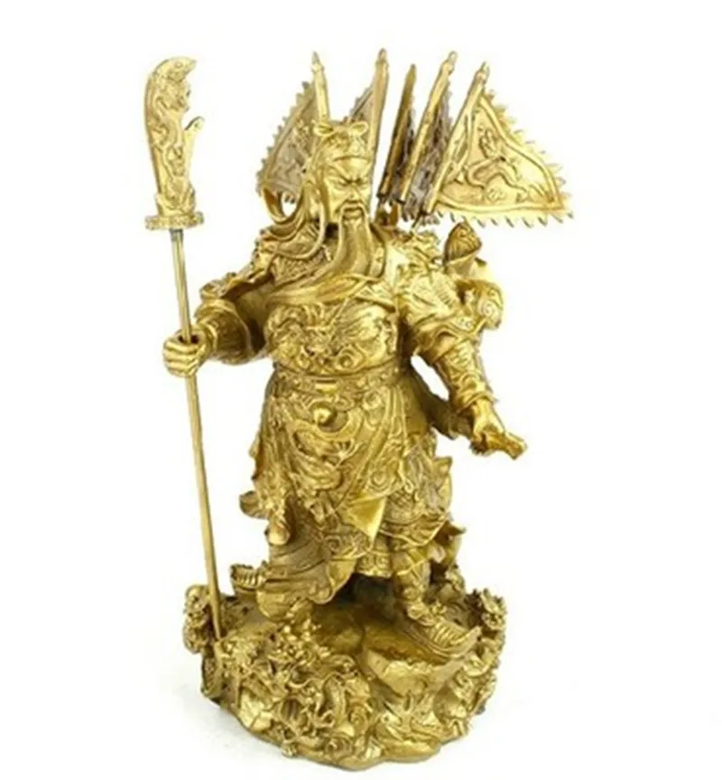 

Открытые статуи Гуань Гонг Гуан медные скульптуры домашние украшения Коулун Гуан Большая Бронзовая Статуя Украшение Городской дом