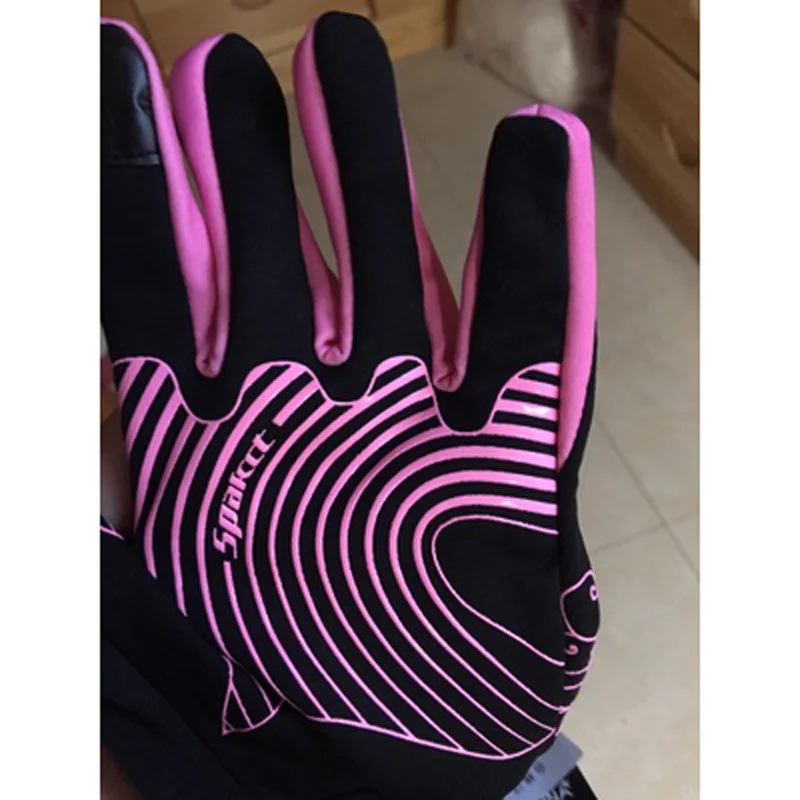 Spakct осенне-зимние женские перчатки для велоспорта, теплые велосипедные перчатки с сенсорным экраном на весь палец, велосипедное снаряжение для горного велосипеда, Guantes Ciclismo