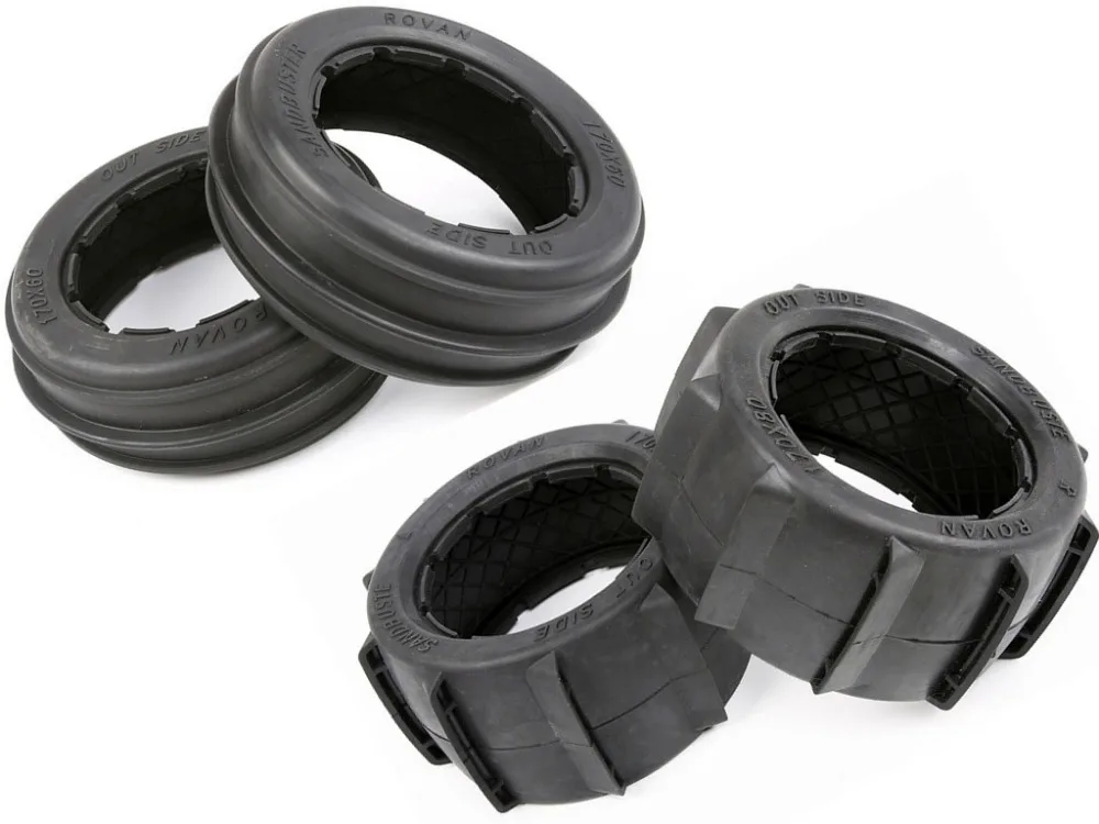 

High grip and high wear resistance desert tires for HPI ROVAN KM BAJA 5B