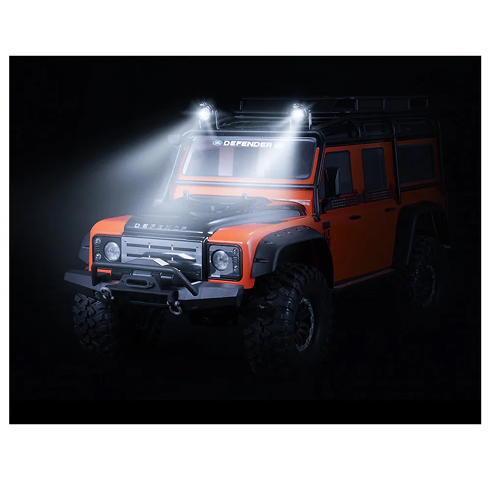 

DIY Searchlight Lamp housing for DJ TRAXXAS TRX-4 Land Rover Ford RC Cars Metal Searchlight Shell Case Spare Parts