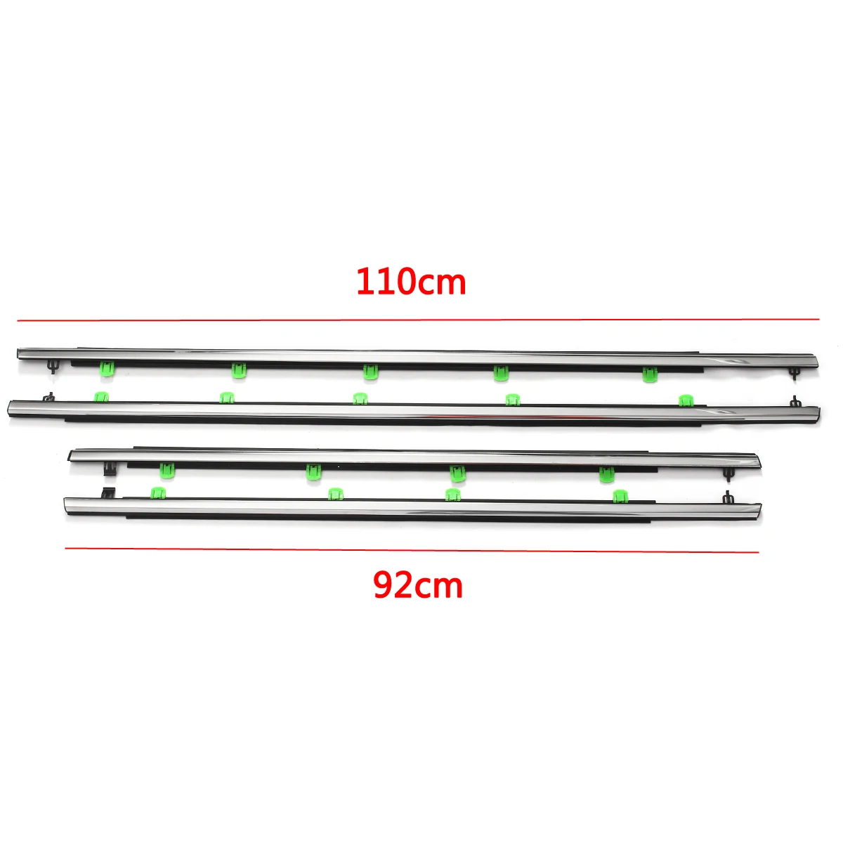 4 шт. Автомобильная Передняя Задняя Левая Правая хромированная наружная оконная формовочная отделка уплотнительные полосы уплотнительный ремень Погодная полоса подходит для CRV 2007-2011