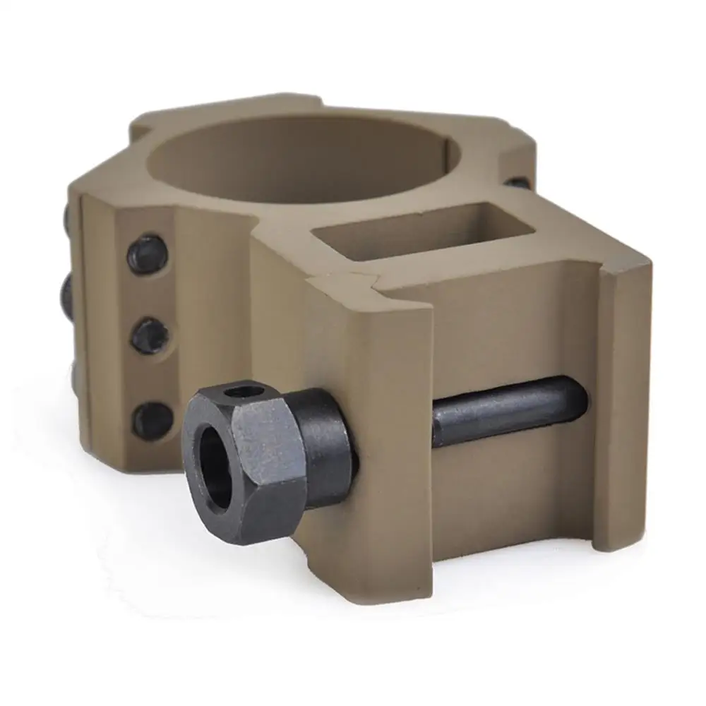 SEIGNEER Tactical Top Rail Extend 30 Mm Ring Mount Accessories Khaki FOR Mounts onto 20mm rail