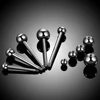 1PC Titanium Tongue Barbell Piercing Rings Nipple Shiled Bar Piercing Silver Long Bar Cartilage Earring Barbell Piercing Jewelry ► Photo 3/6