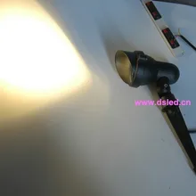 Сертификат Европейского соответствия, сертификат независимого Испытательного и сертификационного IP65, 3 Вт открытого светодиодный свет сада, шпилька, светодиодный прожектор, 110V-250VAC, DS-07-6-3W, гарантия 2 года