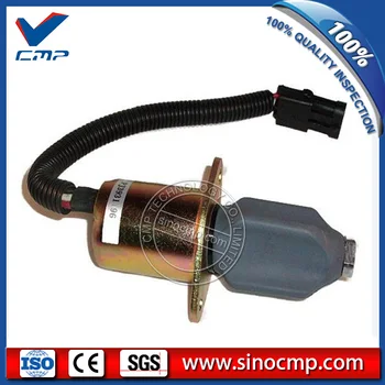 

3931196, 3919423 24v Excavator Fuel Stop Shutdown Solenoid