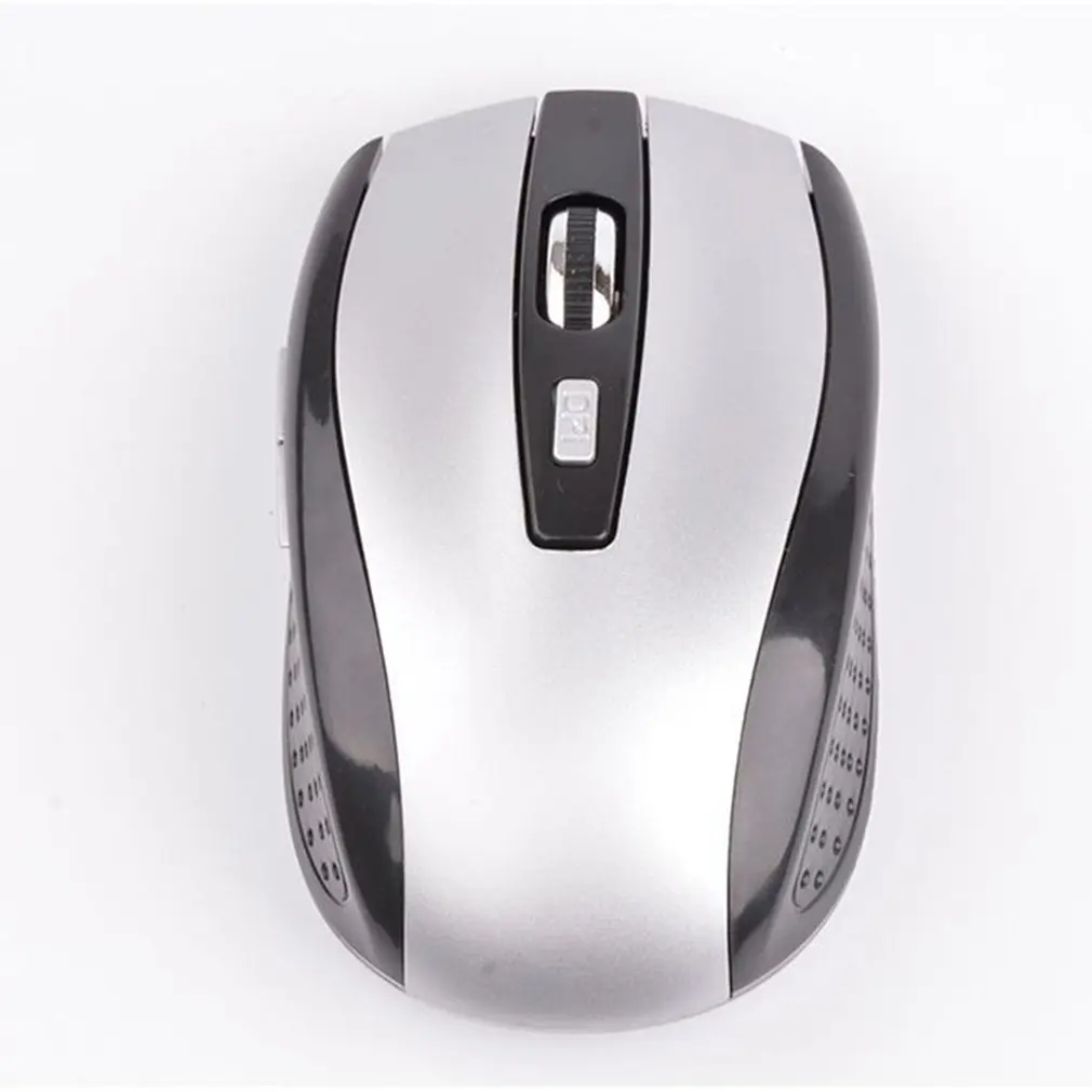2.4GHZ Wireless Optical Mouse 6 Key for Games Office Leisure Use