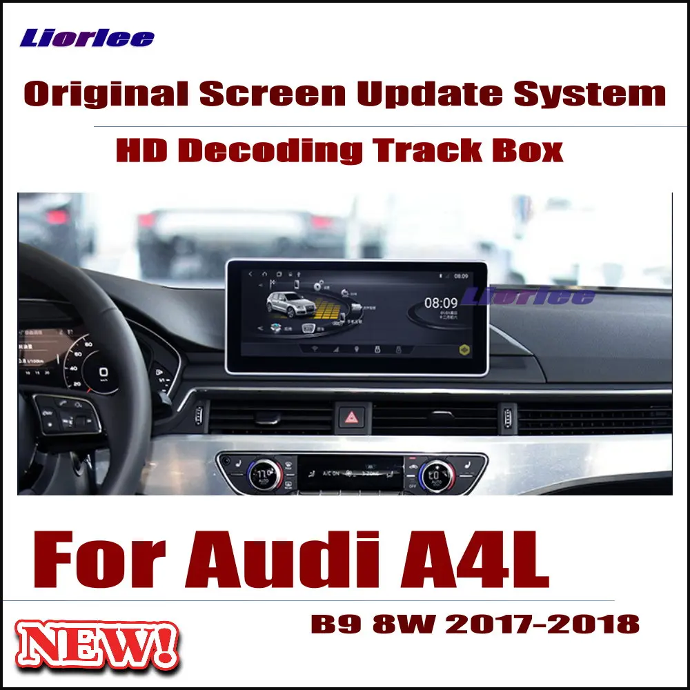 

Liorlee Original Car Screen Update Decoder For Audi A4L B9 2017-18 MMI system Parking Rear view Camera Carplay Interface Adapter