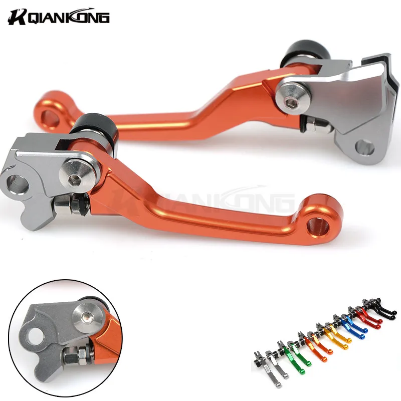 

CNC Motorcycle Pivot Brake Clutch Levers Short Motocross Brake Clutch Levers For KTM 450SMR 450 SMR 450 2007 2008 2009