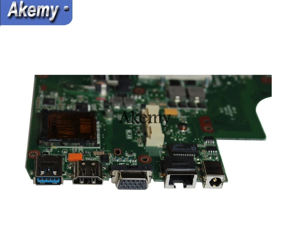AK Оригинал K43SV материнская плата для ноутбука For Asus K43S X43S K43SJ K43SM протестированная