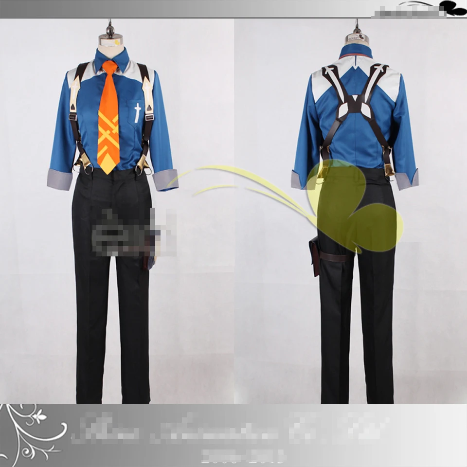 

Game Anime Movie Tales of Xillia 2 Ludger Fashion Party Uniforms Cosplay Costume Custom-made Any Size Free Shipping
