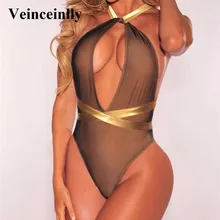 S-2XL больших размеров сексуальное, с ремешком вокруг шеи высокого крой сетки Обёрточная бумага вокруг через шею, сдельный купальник, женский купальники купальный костюм Y528