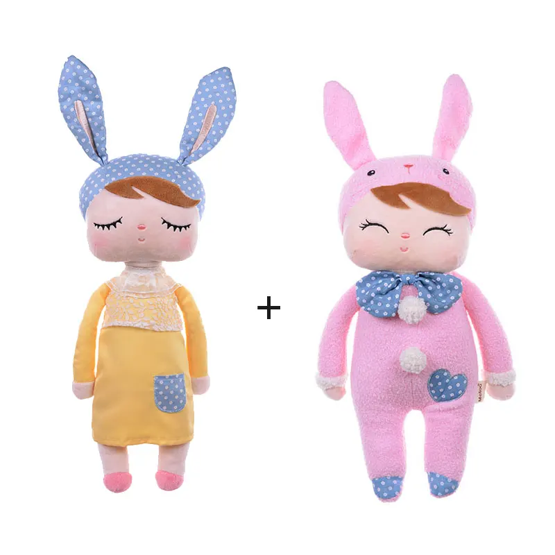 Лидер продаж, dreamy 2 комплекта куклы милые плюшевые и мягкие животные детские игрушки Kawaii Кролик Кукла для девочек подарок - Цвет: 06