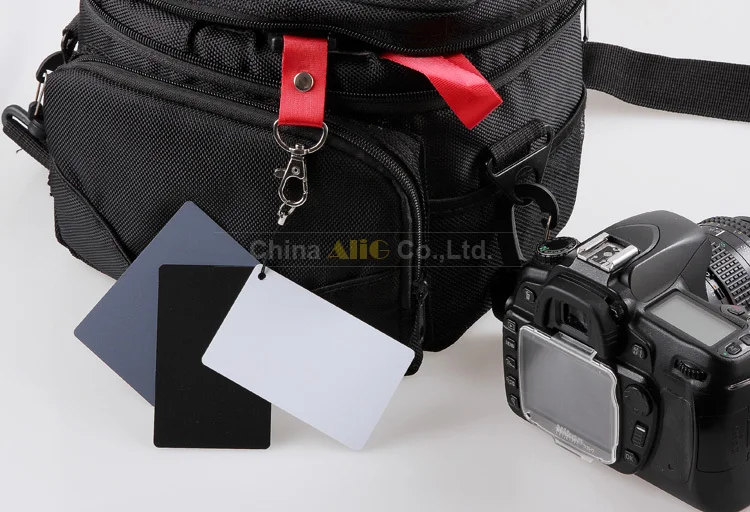 3 в 1 черно белая серая балансировочная карта для Canon Nikon Sony DSLR аксессуары