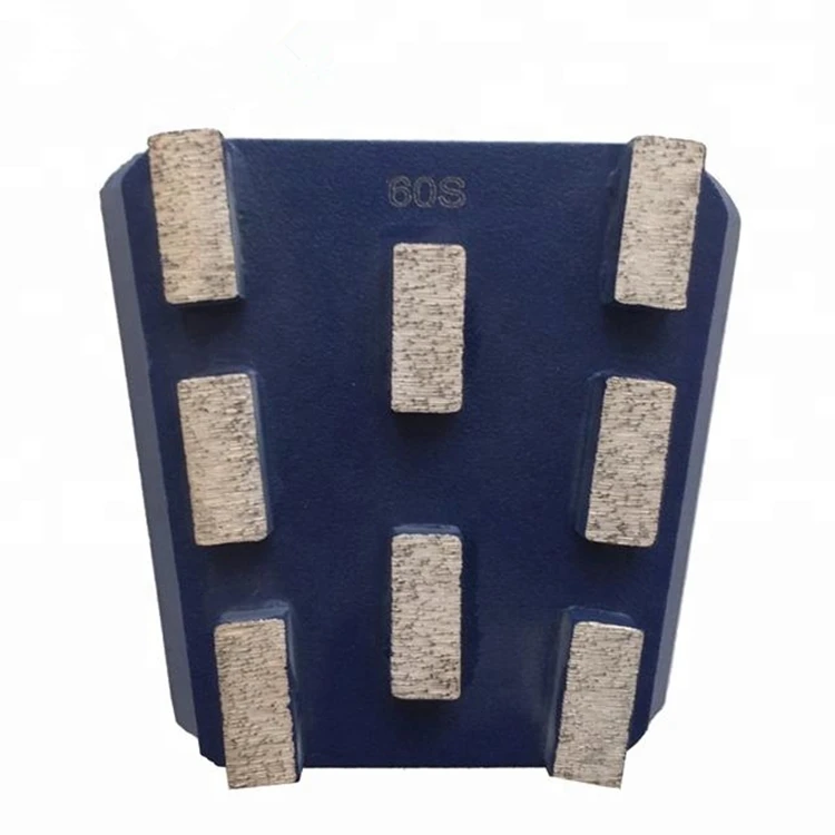 

ST03 Metal Bond Diamond Frankfurt for Granite Stone Diamond Grinding Plate with 8 Segments on Automatic Polishing Lines 6PCS